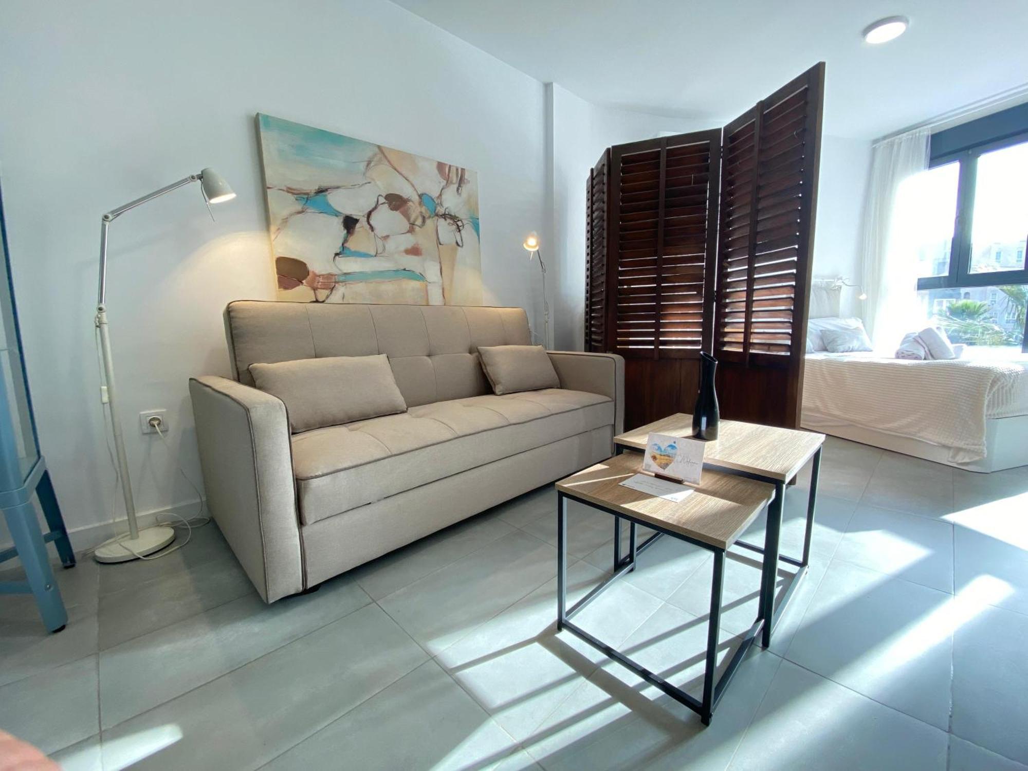 Апартаменты Loft primera línea playa, Cabo de Gata, Wifi Ретамар Экстерьер фото